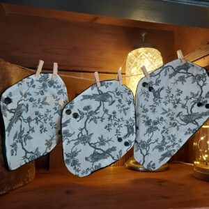 Kit de trois tailles de serviettes hygiéniques lavables
